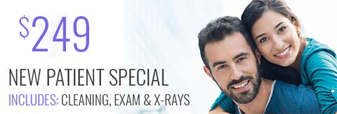 199 dollar new patient special includes cleaning exam and x rays